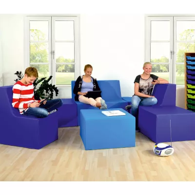 Sitzgruppe – Multi-Elemente aus Kunstleder