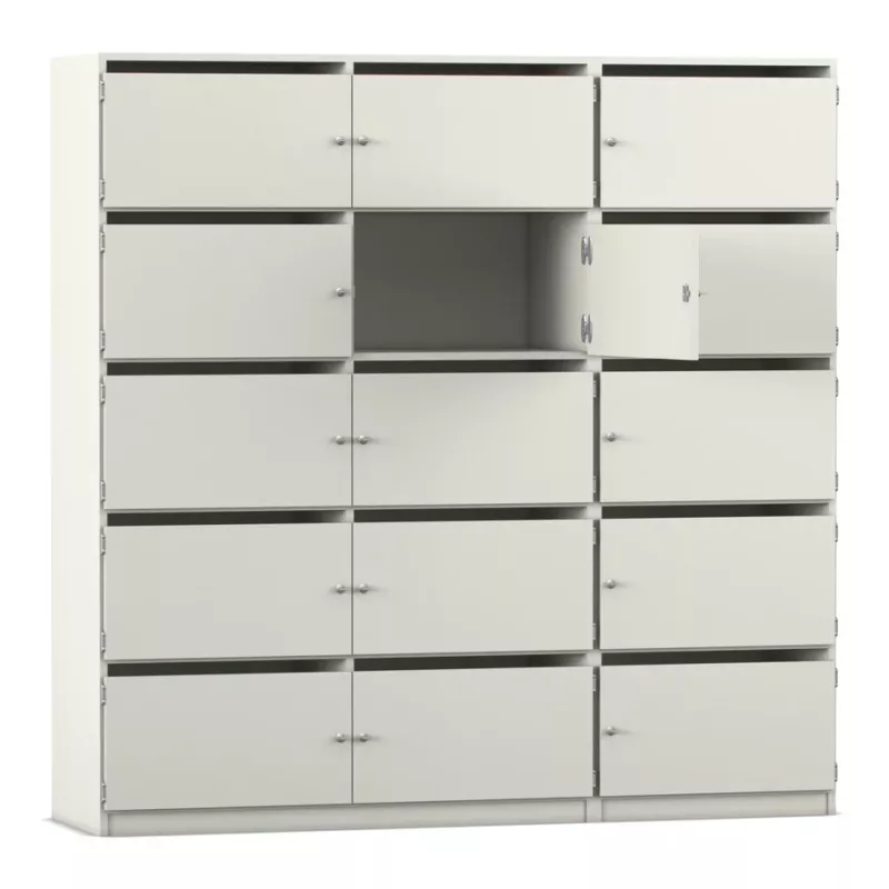 Schuhschrank, Schubladenmöbel, Metallkasten, Hängevitrine, Großes Möbelstück