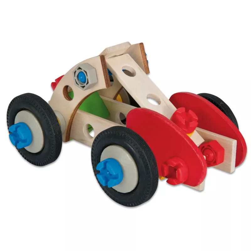 Holzauto, Holzbausteinauto, Holzspielzeug, Kinderfahrzeug, Holzrad