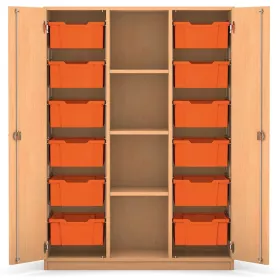 Mittelhoher Schrank - 3 verstellbare Böden
