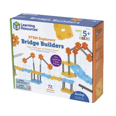 Brücke, Konstruktionsspielzeug, STEM, Bausatz, Kinder 5+