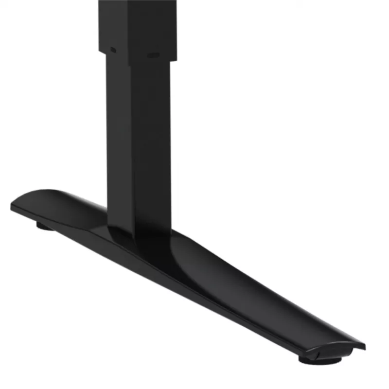 monitorarm, schwarz, montage, verstellbar, schreibtischständer