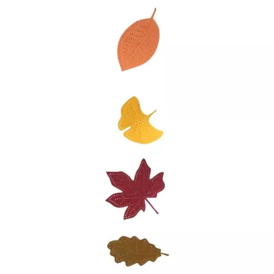 Herbstblätter, Filzaufkleber, Dekoration, Herbstfarben, Blätter-Set