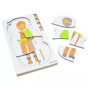 Lebenslauf Lagenpuzzle Junge