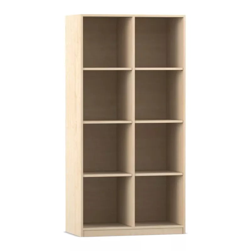 Regal, Bücherregal, Holzregal, Schrankregal, Regal-6 Fächer