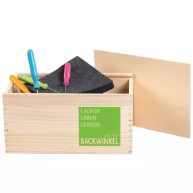 Prickel-Set in der Holzbox