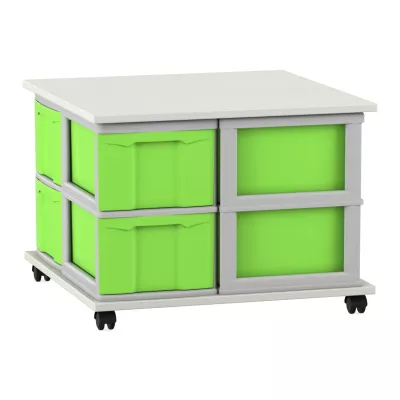 Kistenwagen, Kistenbox, Aufbewahrung, Kisteneinsatz, Rollbar
