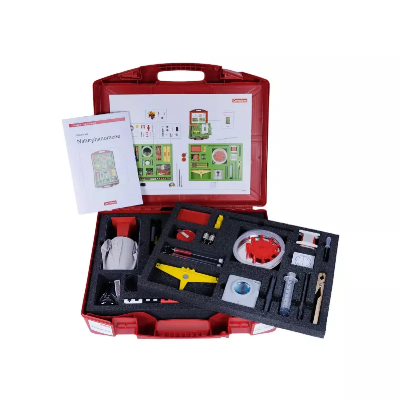 Schülerkit, Naturphänomene, Experimenten-Set, Praktische Lehrmittel, Koffer-Set