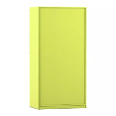 Schrank, Kleiderschrank, Garderobe, laminierte Oberfläche, einfarbig