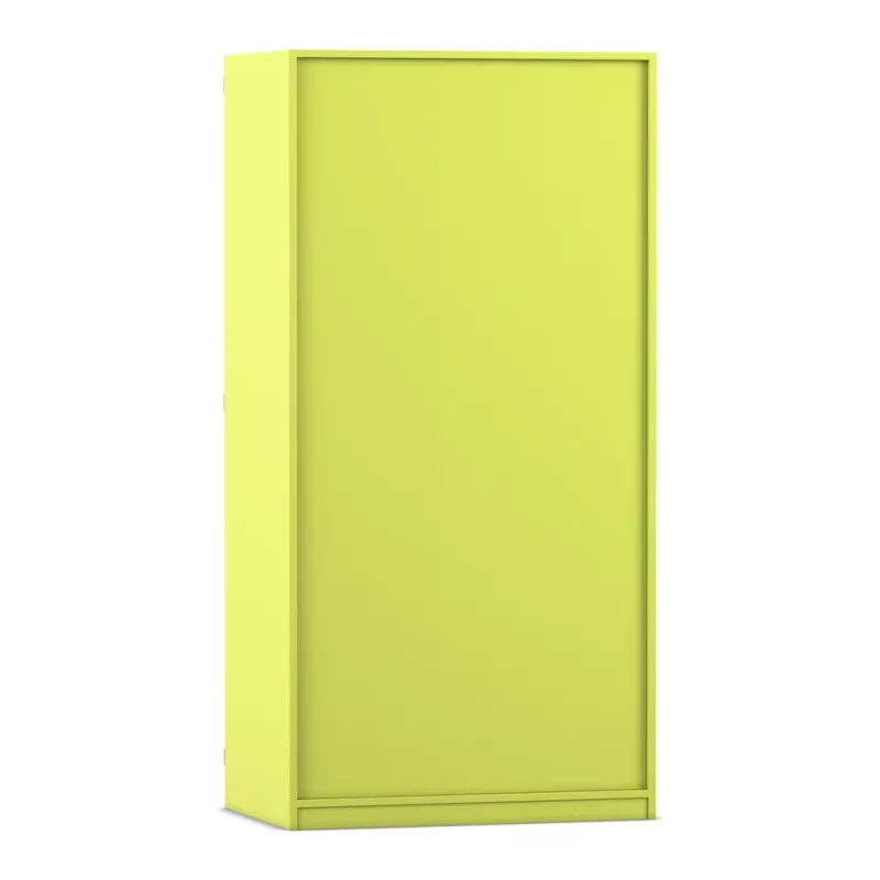 Schrank, Kleiderschrank, Garderobe, laminierte Oberfläche, einfarbig