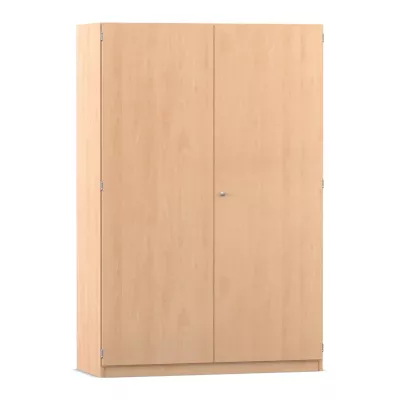 Schrank, Kleiderschrank, Holzoptik, Doppeltürenschrank, Schrankboden