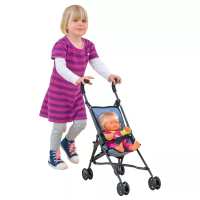 Kinderpuppe, Kinderwagen, Puppenwagen, Kleidung, Straßenpass