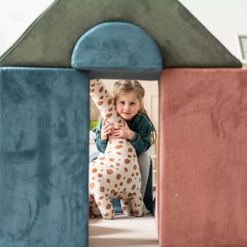 Kinder, Spielzeug, Kuscheltier, Giraffe, Stofftier
