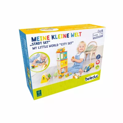 Spielzeug, Kita-Spielzeug, Stadtset, Holzspielzeug, Kinderwerkzeug