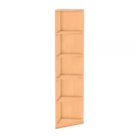 Abschlussregal eckig - Höhe: 190 cm