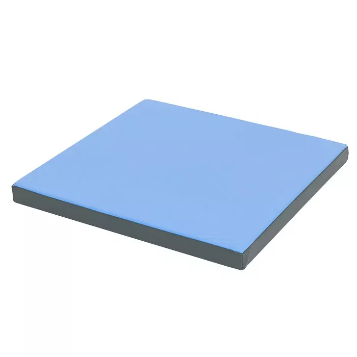 Matratze, Kissenauflage, Blaue Oberfläche, Matratzenauflage 60x60, Schaumstoffkern