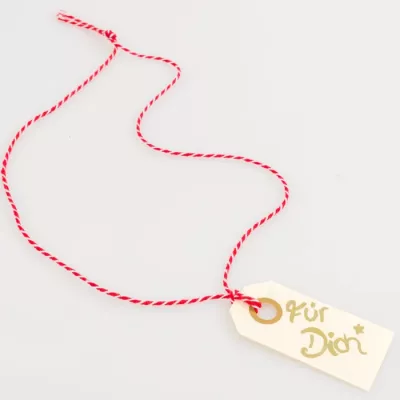 Schriftzug, Tag, String, Aufkleber, Kordel