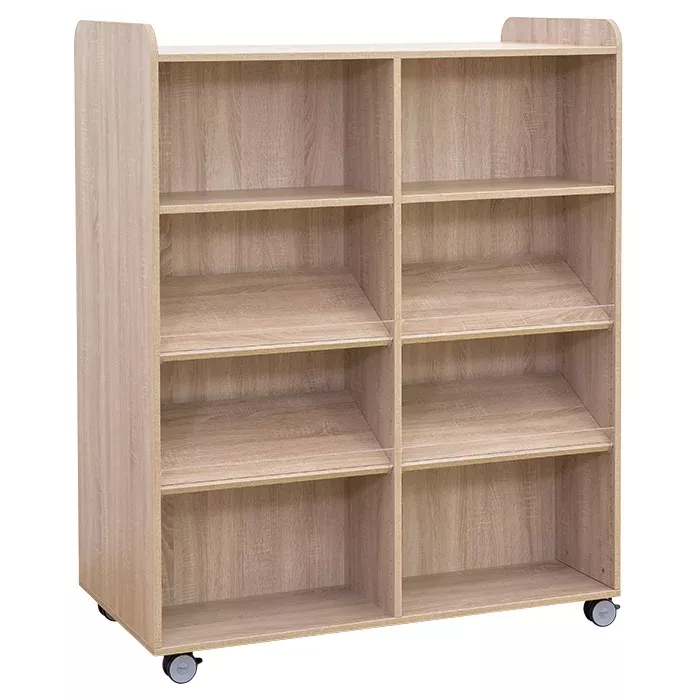 Regal, Bücherregal, Holz, 18-20 mm, Rollregal