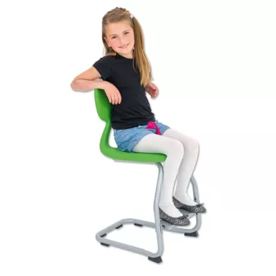 Kinderstuhl, Schreibtischstuhl, Grün, Bein-/Sitzkissen, Hocker-ähnlich