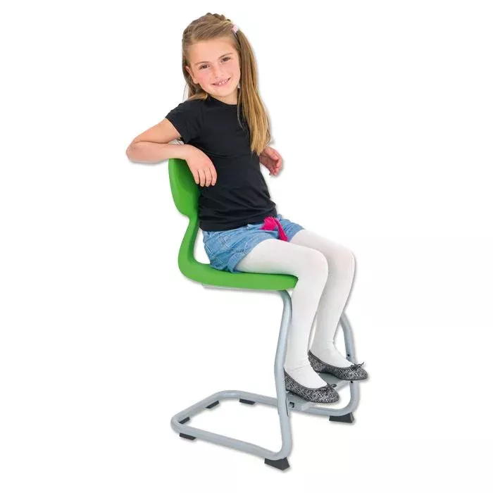 Kinderstuhl, Schreibtischstuhl, Grün, Bein-/Sitzkissen, Hocker-ähnlich