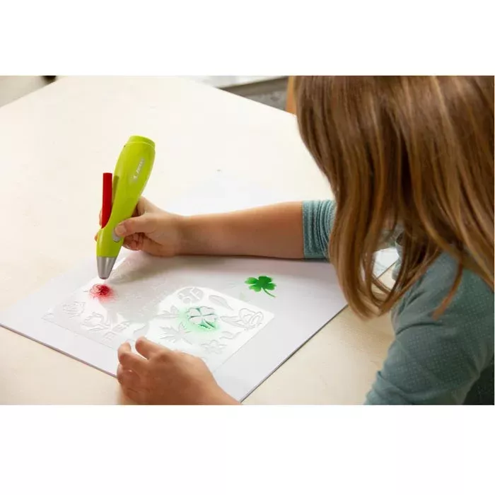 3D-pen, Klebestift, Stempel, Schneidewerkzeug, Kunstprojekt