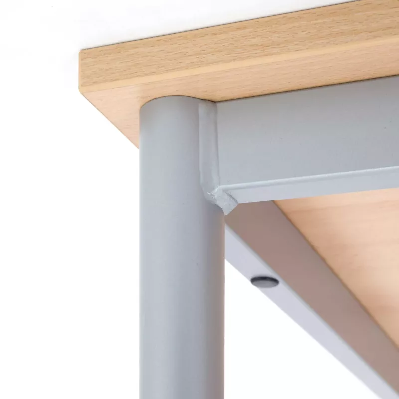 holz, Tisch, Rahmen, Metall, Beine
