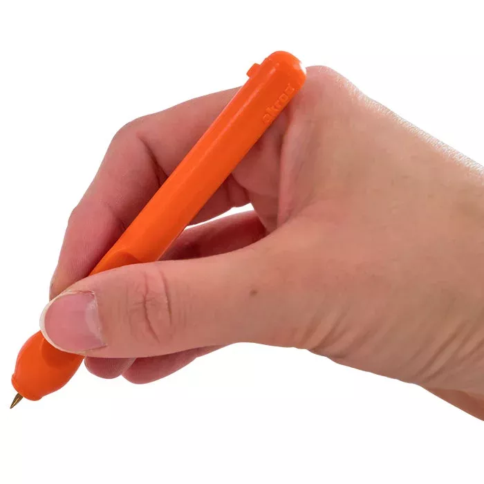 orange Stift, Kugelschreiber, Handgriff, Schreibgerät, Stiftspitze