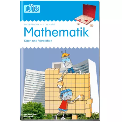 Mathematik, Lernspiel, Buch, Klassenstufe 2, Bausteine