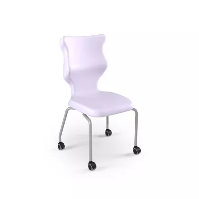 Stuhl, Sessel, Kantinestuhl, Rollenstuhl, lila