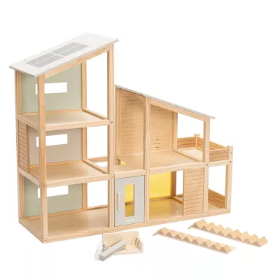 Holzhaus, Käfighaus, Kinderspielzeug, Bausteinhaus, Kletter- & Spielhaus