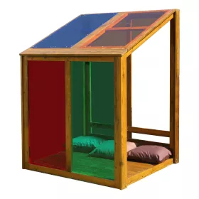 Outdoor-Regenbogenhaus
