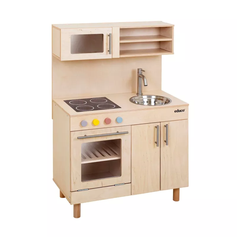 Kinderküche, Holz, Küche, Holzspielzeug, Steckdose