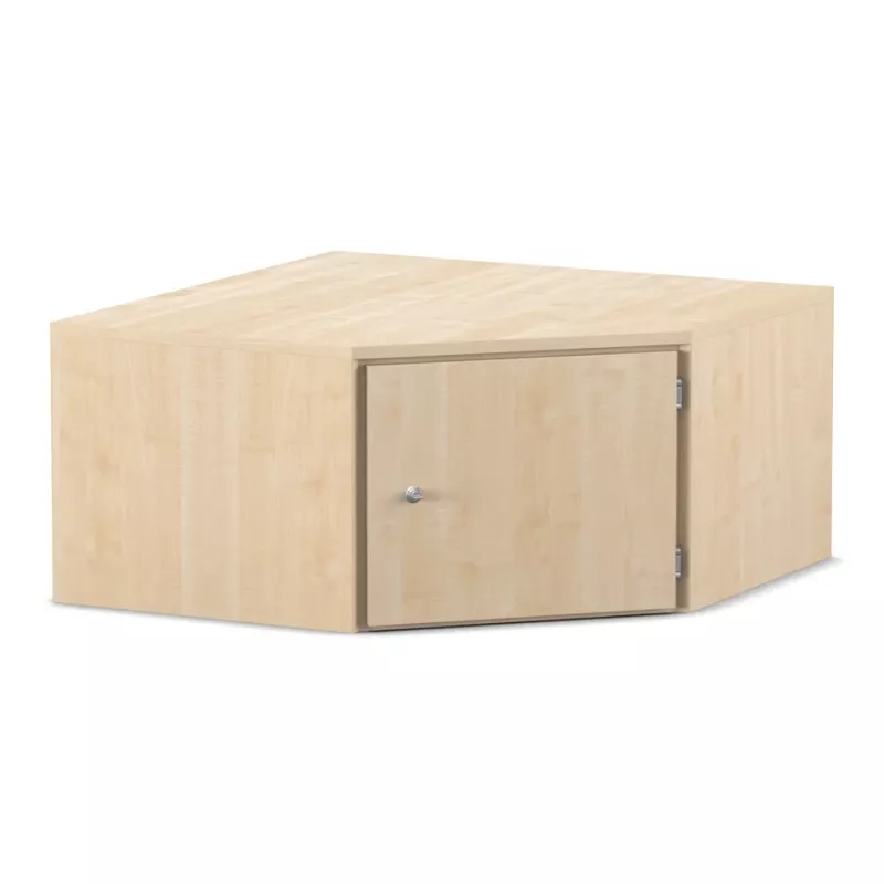 Couchtisch, Holz, Schublade, quadrat, helles Holz