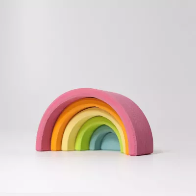 Holzregenbogen, Kinderuhr, Spielzeug, Bunt, Lernspielzeug