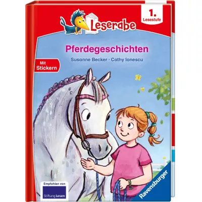 Kinderbuch, Pferd, Hufreiten, Sticker, Leserabe