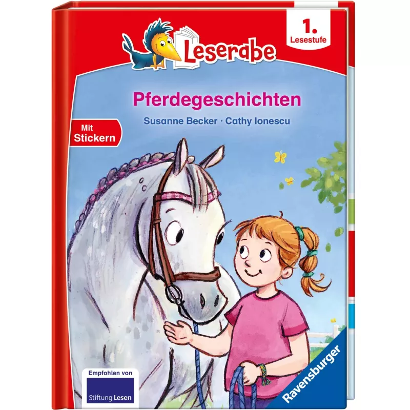 Kinderbuch, Pferd, Hufreiten, Sticker, Leserabe
