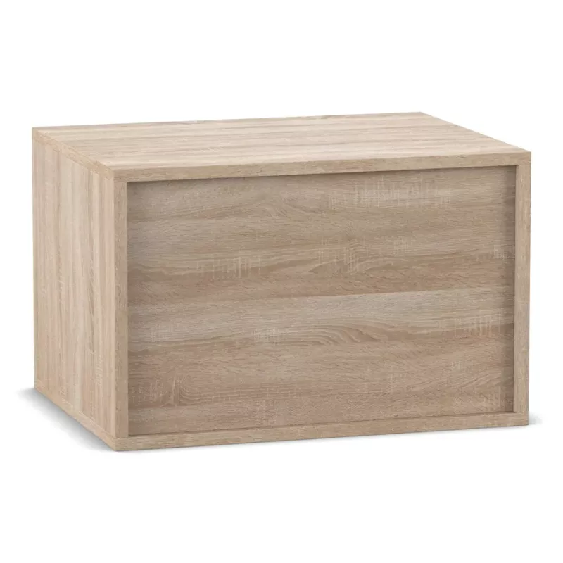 Schreibtisch, Kasten, Holzoptik, Oak, Schublade