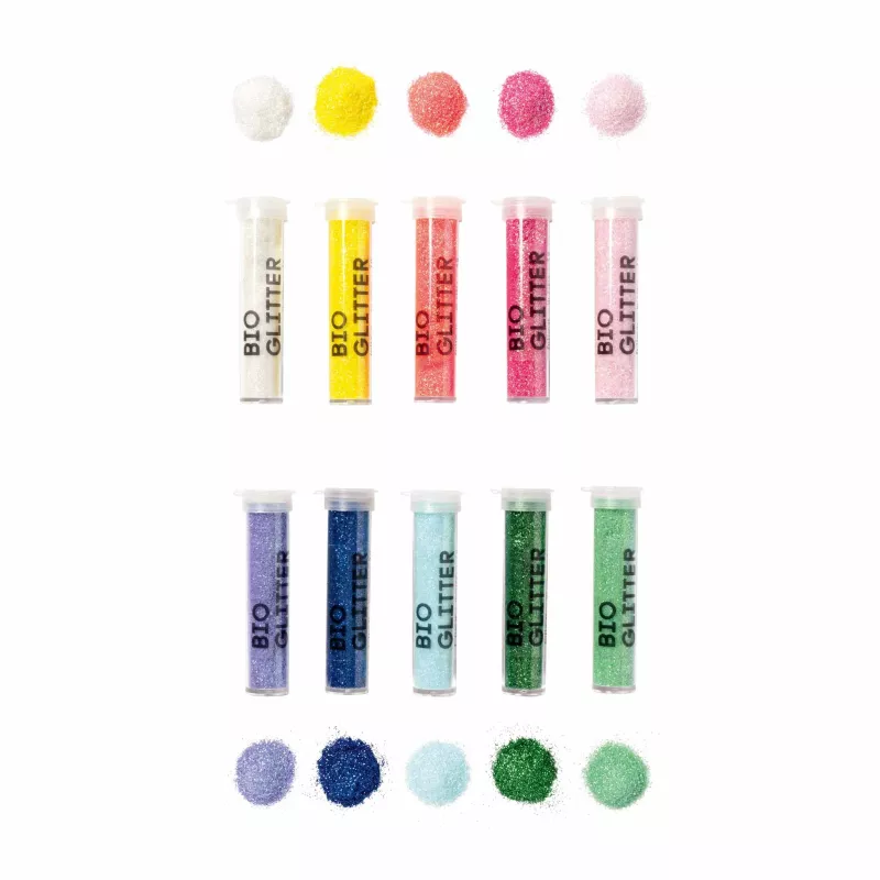 Glitter, Glitter-Pulver, Nagellack-Set, Bio-Glitter, Farbschimmer