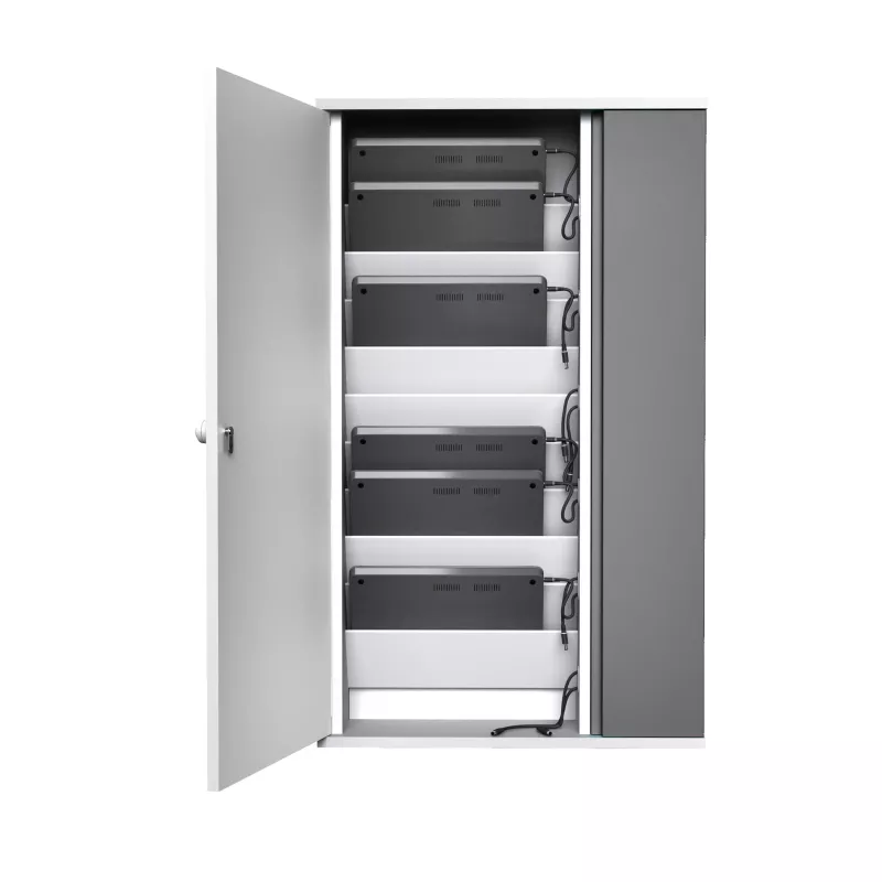 Serverrack, Equipment, Schrank, Stromkabel, Metallic