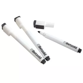 3er-Set Folienstifte schwarz