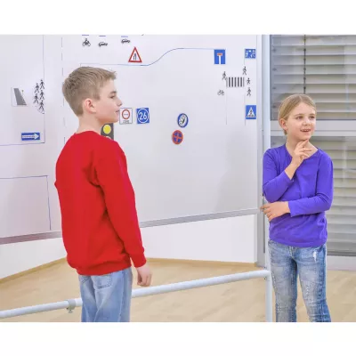 Schule, Kinder, Tafel, Lehrramen, Kleidung aufsicht