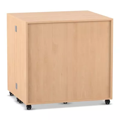 Küchenschrank, Unterschrank, Holzoptik, Rollhocker, Kleiderschrank