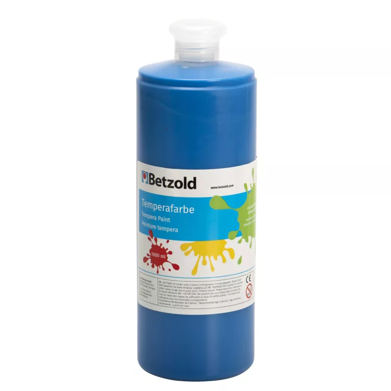 Tempera, Künstlerfarbe, Blau, Flasche, Malfarbe