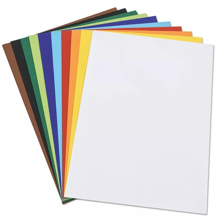 Farbenpapier, buntes Papier, leere Blätter, mehrfarbiges Papier, Konstruktionspapier