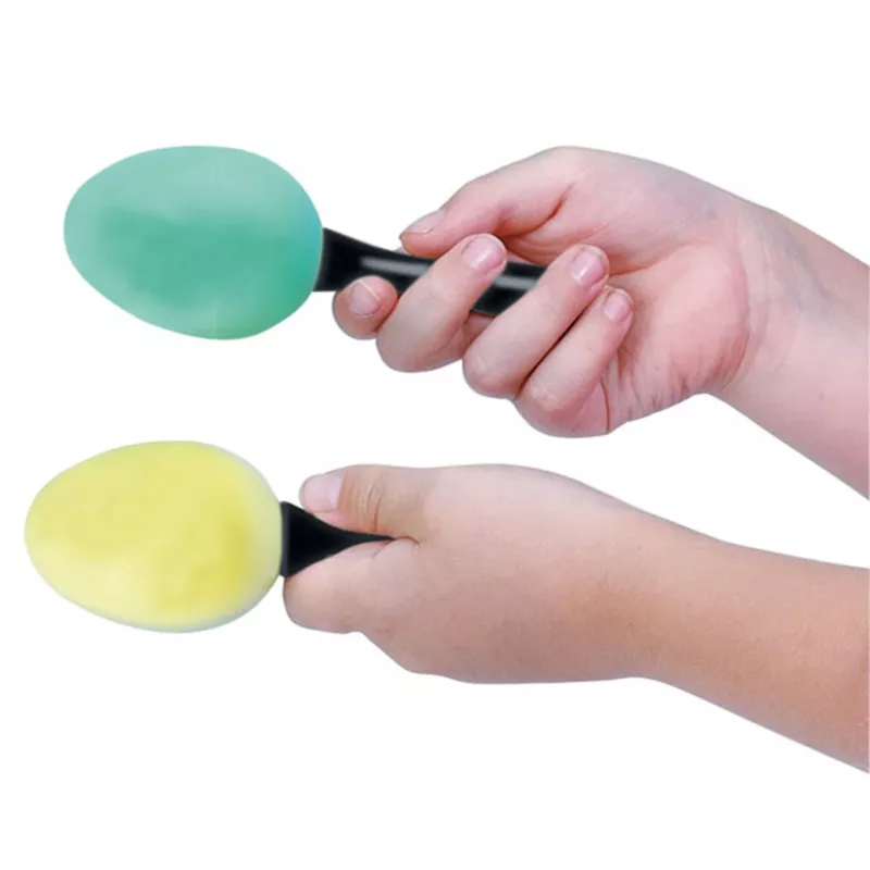 eier_schwamm, Küchenwerkzeug, Silikon_schwamm, zwei_schwämme, bunte_schwamm