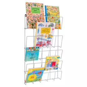 Vertikales Bücherregal für die Wand