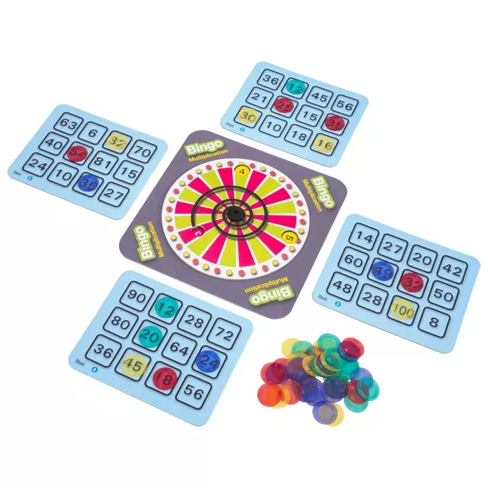 Bingo, Bingo-Multiplikation, Dartboard, Spielkarten, Punkte4