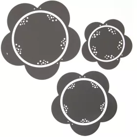 Blumen-Spiegel, 3er-Set