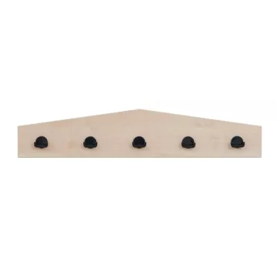 Holzleiste, Kleiderhaken, Wandhalter, Hakenleiste, Holzbrett