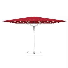 Sonnenschirm FORTELLO® Pro 350 x 350 cm mit Sockel Rubino